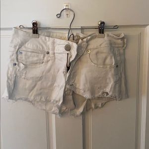 american eagle denim shorts